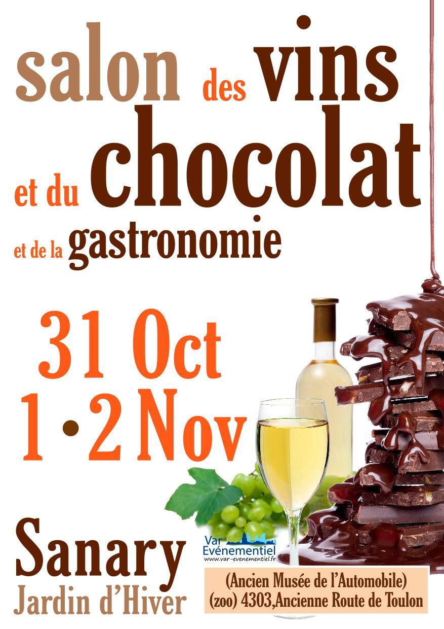 Salon des vins, du chocolat et de la gastronomie à Sanary