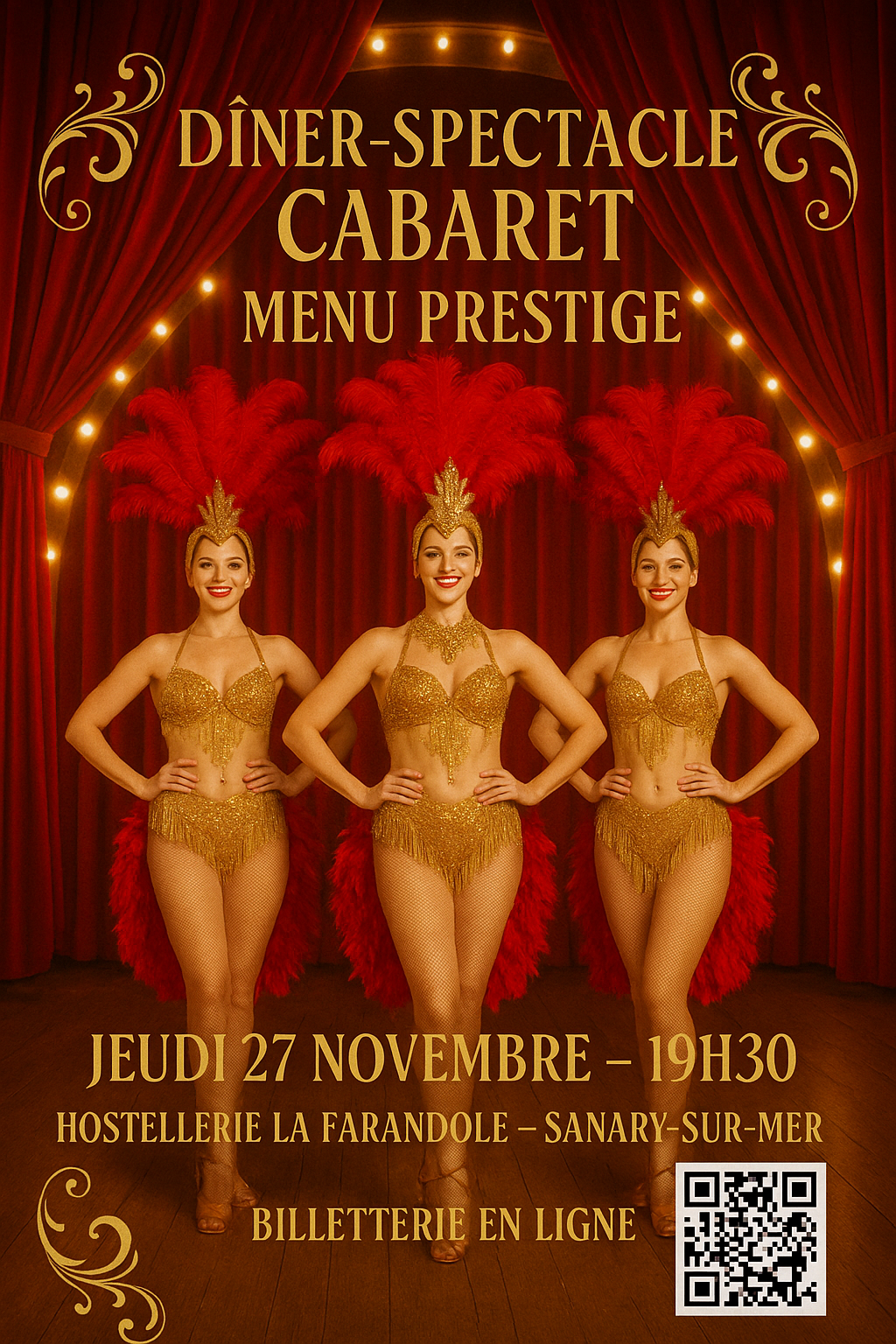 Soirée Cabaret à l’Hostellerie La Farandole