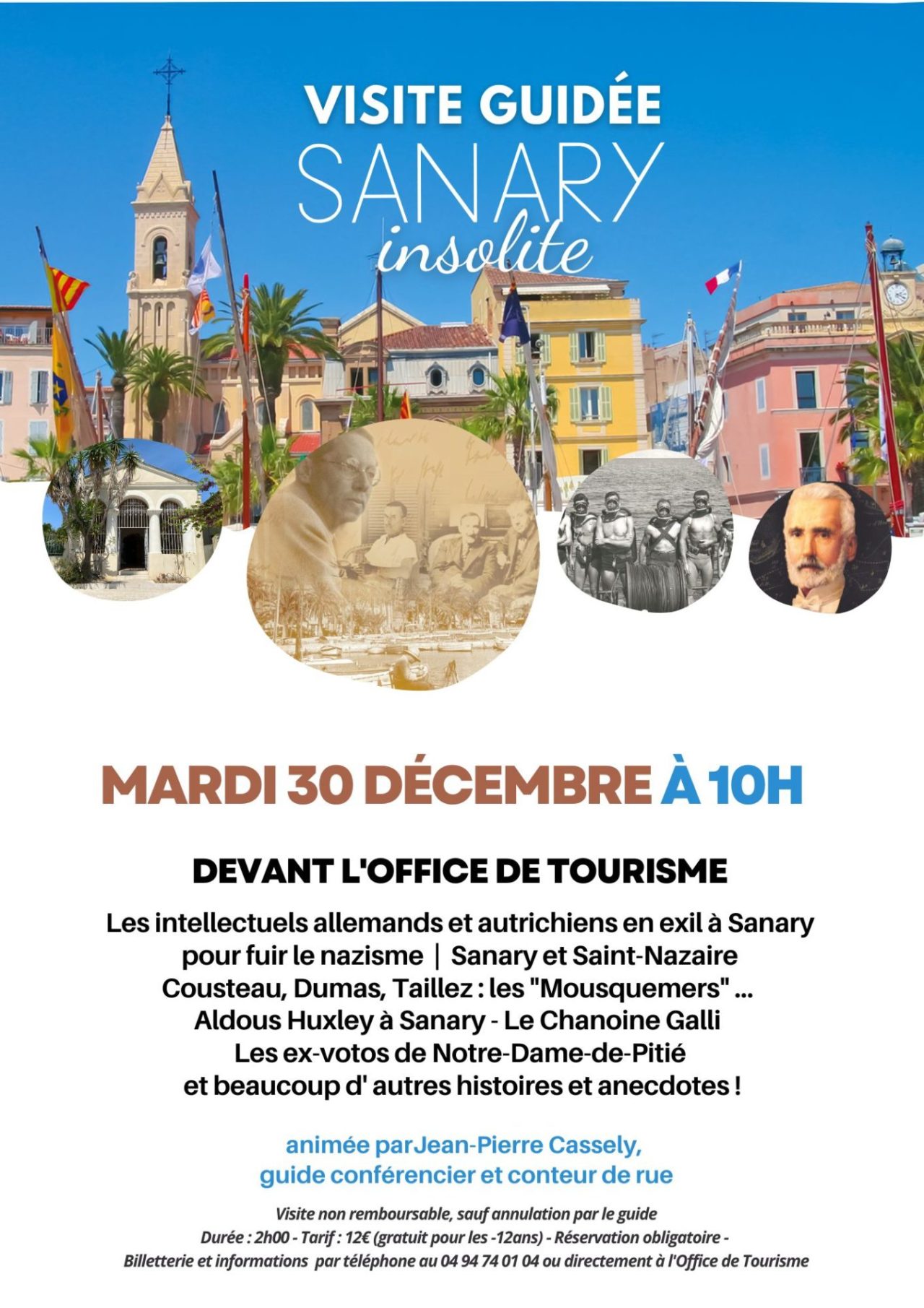 Visite guidée Sanary Insolite