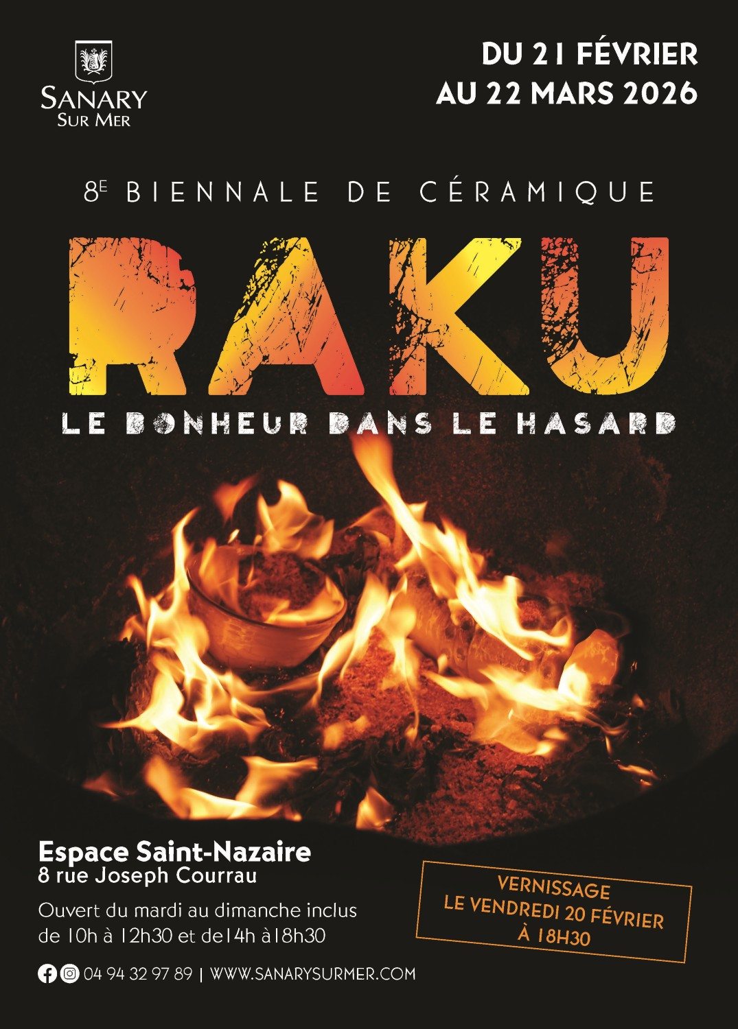Exposition : Raku, le bonheur dans le hasard