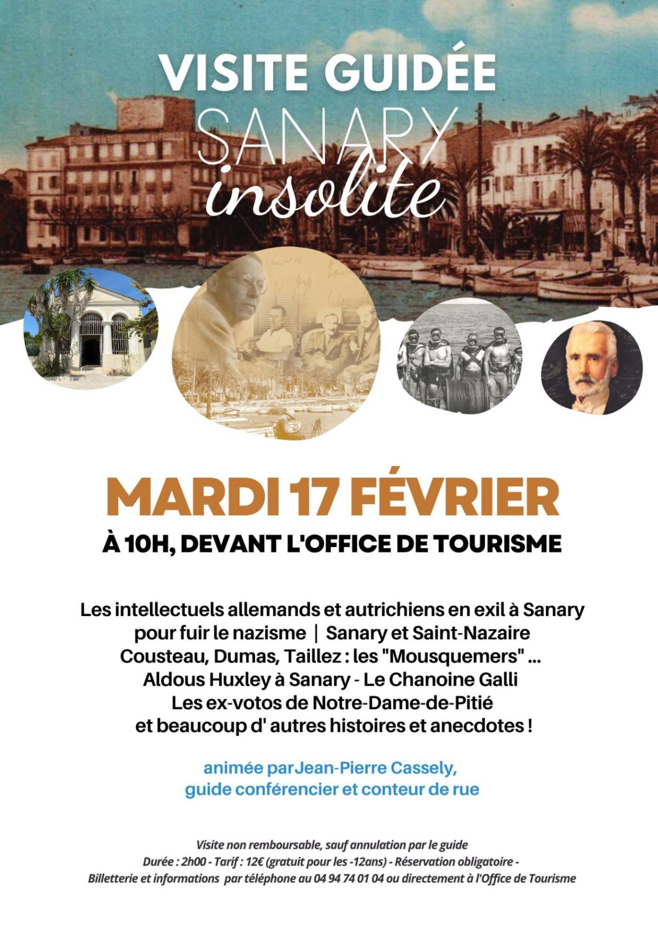 Visite guidée Sanary Insolite