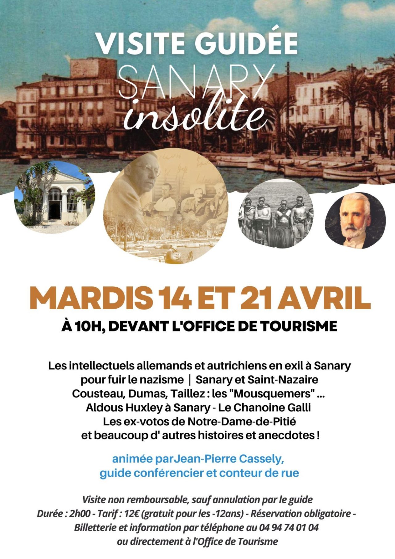 Visite guidée Sanary Insolite