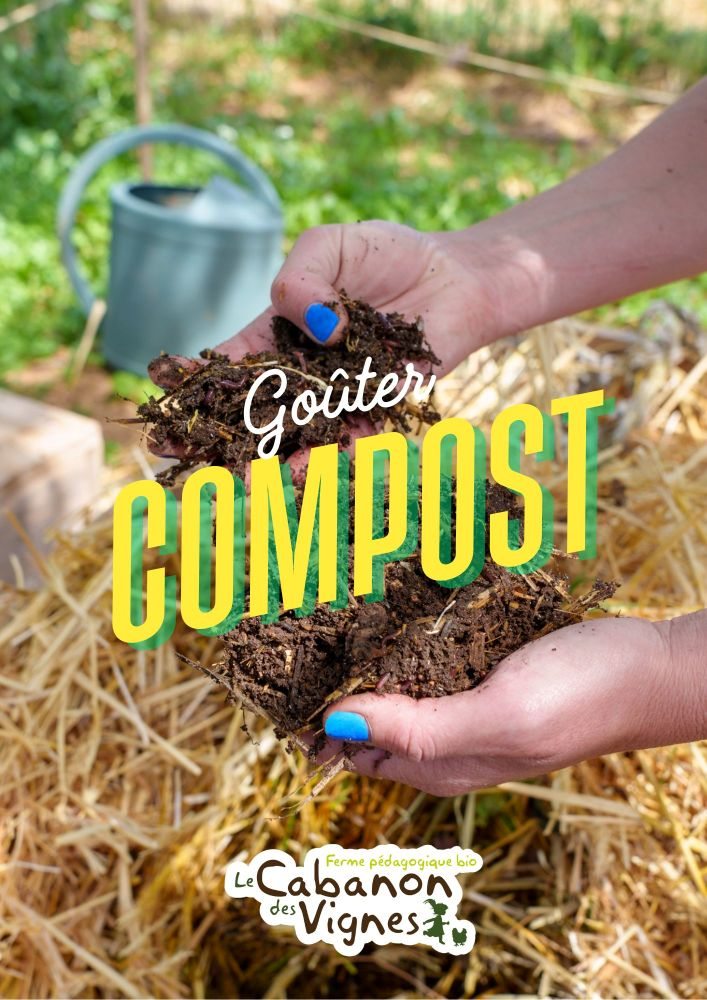 Goûter compost au Cabanon des Vignes