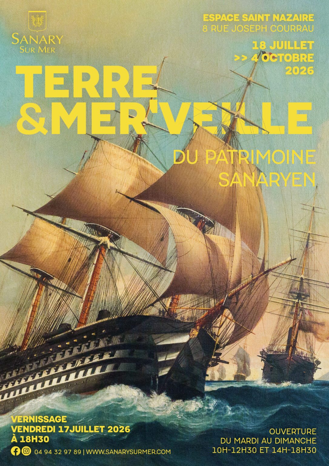 Exposition : Terre et Mer’veille du patrimoine Sanaryen